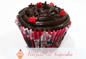 Cupcake de Brigadeiro