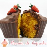 Cupcake de Cenoura com Chocolate