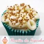 Cupcake de Chocolate Branco