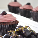 Cupcake de Chocolate com Vinho Tinto