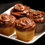 Cupcake de Banana com Nutella