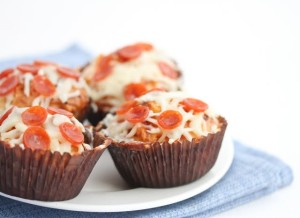 Cupcake Salgado de Pizza
