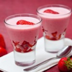 Recheio de Mousse de Morango