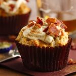 Cupcake Salgado de Bacon e Queijo